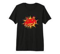 Jeu rétro Space Alien Invaders Vintage T-Shirt Haut de Gamme