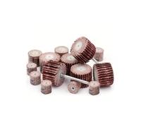 Jeu roues lamelles 3mm,11p, polissage métal 80-600 | Kit de finition métallique à 7 grains, accessoire de polissage for meuleuse d'angle(11pcs 600 grit)