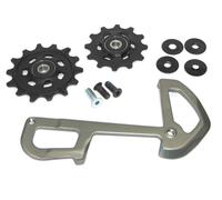 JEU ROULETTES X-SYNC+CAGE SRAM P/DÉR.ARRIÈRE X01 12V GRISES - 11.7518.078.010