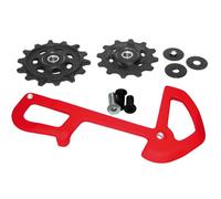 JEU ROULETTES X-SYNC+CAGE SRAM P/DÉR.ARRIÈRE X01 12V.ROUGE - 11.7518.078.000