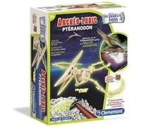 Clementoni | Archéo Ludic Ptéranodon - Kit Archéologie Enfant 7 Ans+ | Squelette Phosphorescent à Assembler | Fouille Paléontologue | Coffret Éducatif | Marteau, Burin, Carte Appli | Conçu en Italie