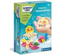 Clementoni Jeu de science Création de savons moelleux – Ingrédients et ustensiles inclus – Dès 8 ans