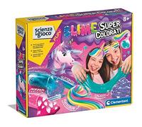 Jeu Scientifique - CLEMENTONI - Science Fun Super coloré - Laboratoire Expériences - Usine - kit pour Slime