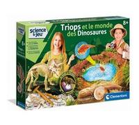 Jeu scientifique Clementoni Triops et le monde des dinosaures G