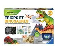 SCIENCE X RAVENSBURGER Triops & Dinosaures Jeu Educatif