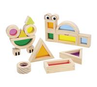 Janod Sensory Translucent Blocks Multicolore