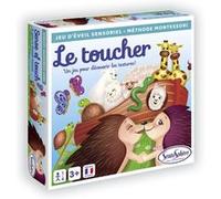 SentoSphère - LE TOUCHER - Jeu Sensoriel - Jeu d'éveil - Un jeu pour découvrir les textures - Méthode Montessori - A partir de 3 ans - Fabriqué en France