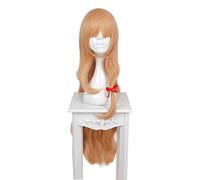 Jeu Sinoalice chaperon rouge perruque Cosplay jaune fête carnaval synthétique longs cheveux ondulés jeu de rôle perruques perruques -655F