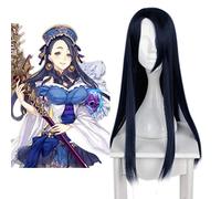 Jeu SINoALICE Cosplay perruques Kaguya Cosplay noir longues perruques Halloween carnaval fête Cosplay femmes perruques