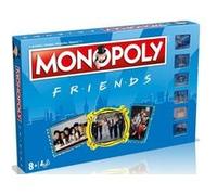 Jeu societe monopoly friends 2-6 joueurs - plateau classique version française - set collector avec 1 carte tigre - famille enfant - nouveaute