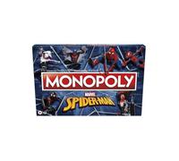 Jeu societe Monopoly Spiderman 2-6 joueurs - Plateau classique Version Française - Set Spider-man + 1 carte
