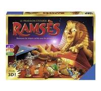 Jeu Societe Ramses Le Pharaon Etourdi - Avec Pyramides 3d Et Variante Expert - Version Fr - Famille 7-99 Ans