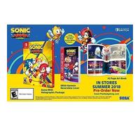 Jeu SONIC MANIA PLUS - Sega - Plateforme - Fourreau holographique - Jaquette réversible - Artbook de 32 pages