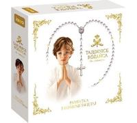 Jeu souvenir des Mystères du Rosaire pour la première communion d'un garçon