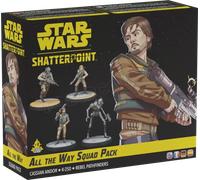 Atomic Mass Games Star Wars Shatterpoint : All The Way Squad Pack Jeu de Figurines à partir de 14 Ans 2 Joueurs Temps de Jeu ou Plus de 90 Minutes de Temps de Jeu