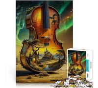 Jeu Stimulant et Jeu Familial Arpèges sur la Contemplation Puzzles 1000 pièces pour Adolescents 50x75cm Cadeau Amusant Convient aux Personnes de Plus de 14 Ans
