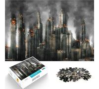 Jeu Stimulant et Jeu Familial Horreur SciFi Armageddpn Puzzles pour Adolescents de 1000 pièces 50x75cm Jeu de défi Unique Convient aux 14 Ans et Plus