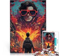 Jeu Stimulant et Jeu Familial Joueur de Gros gibier Puzzles pour Adultes de 1000 pièces 38x52cm Interaction Parent-Enfant Convient aux 14 Ans et Plus