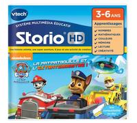 VTech Jeu Storio HD Pat' Patrouille