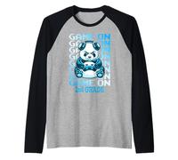 Jeu sur la rentrée des Classes de 2e année avec Un Panda et Un Ours Amusant Manche Raglan