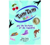 Jeu - Tam Tam Safari - CE1 niveau 1 - Jeu de lecture et de rapidité - Dès 7 ans