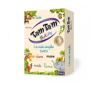Jeu - Tam Tam Safari - Les mots simples - Jeu de lecture - Dès 5 ans