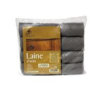 Jeu Tampons Laine d'acier 12x5gr - Les anciens ébénistes