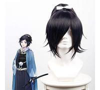 Jeu Touken Ranbu en ligne Cosplay perruques Yamatonokami Yasusada Cosplay résistant à la chaleur synthétique perruque cheveux Halloween carnaval fête