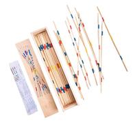 Jeu Traditionnel coréen - Jeu de Mikado coloré en Bois - Jouet de Pick up Classique pour et Adultes - Jeu d'adresse pédagogique pour la Coordination œil-Main - 18 cm.