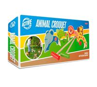 Jeu Traditionnel De Croquet En Bois Pour Enfants " Animal Croquet"- Dès 5 Ans