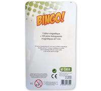 Jeu Traditionnel Kit Loto Blister Avec 100 Jetons Magn. Anneaux Métal 17mm + 1 Ramasse Jetons