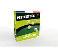 Piste 33 cm avec 5 dés et 21 jetons