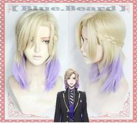 Jeu Twisted Wonderland Cosplay Vil Schoenheit perruques neige blanche reine Cosplay perruque violet clair tresses perruque de cheveux synthétiques