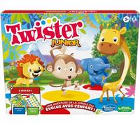 Jeu Twister Junior, Tapis Réversible Aventure De La Jungle, 2 Jeux En 1, Jeu De Groupe D'intérieur Pour 2 À 4 Joueurs[Z988]
