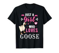 Jeu Untitled Goose Just A Girl Who Loves Goose Game T-Shirt