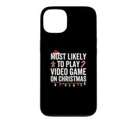 Jeu vidéo Amusant Le Plus probable sur Le Jeu de Père Noël Coque pour iPhone 13