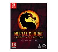 Jeu vidéo Atari Mortal Kombat: Legacy Kollection - Deluxe Edition Nintendo Switch, boîtier physique, PEGI 18, multilingue, couverture rouge foncé