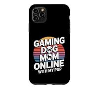 Jeu vidéo Gaming Dog Mom Online with My Pup Coque pour iPhone 11 Pro Max