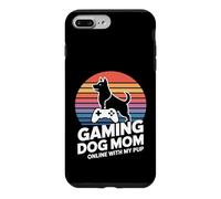 Jeu vidéo Gaming Dog Mom Online with My Pup Coque pour iPhone 7 Plus/8 Plus