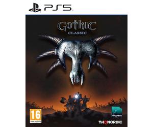 Jeu vidéo Gothic Classic THQ Nordic pour PlayStation 5 PS5, jeu sur disque, RPG médiéval sombre, monde ouvert, factions rivales, PEGI 16+