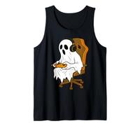 Jeu vidéo Halloween Ghost Gamer pour garçons et Filles Débardeur