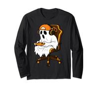 Jeu vidéo Halloween Ghost Gamer pour garçons et Filles Manche Longue