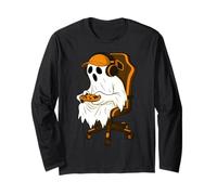 Jeu vidéo Halloween Ghost Gamer pour garçons et Filles Manche Longue