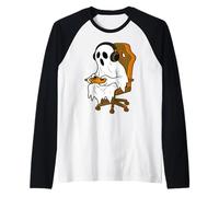 Jeu vidéo Halloween Ghost Gamer pour garçons et Filles Manche Raglan