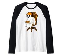 Jeu vidéo Halloween Ghost Gamer pour garçons et Filles Manche Raglan