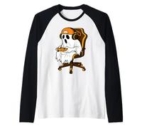 Jeu vidéo Halloween Ghost Gamer pour garçons et Filles Manche Raglan