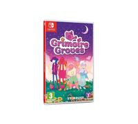Jeu vidéo JUST FOR GAMES Grimoire Groves Nintendo Switch aventure roguelite magie fantasy violet-rose