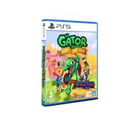Jeu vidéo JUST FOR GAMES Lil Gator Game Gator of the Year Edition PS5 Édition physique avec DLC In The Dark Bleu