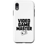 Jeu vidéo Master Level Up Gamer Coque pour iPhone XR