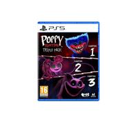 Jeu vidéo Maximum Games Poppy Playtime Triple Pack PS5 3 chapitres sur un disque, édition Blu-ray avec couverture réversible, blanc